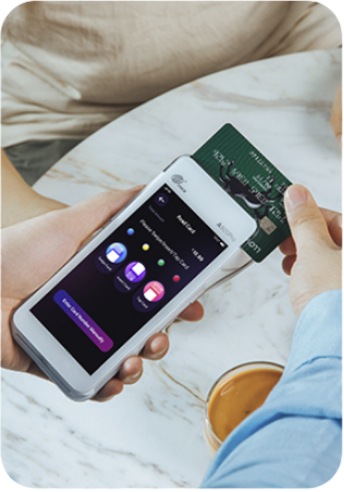 Magnetic stripe payment on AP Payments terminal