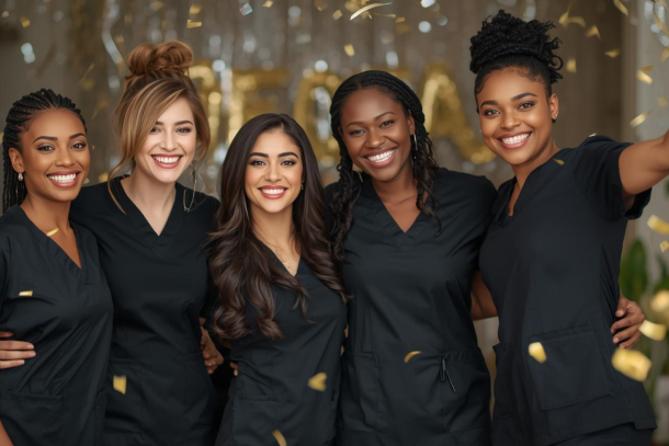 A medspa team that uses the best EMR for medical spa management to have a successful 2026.
