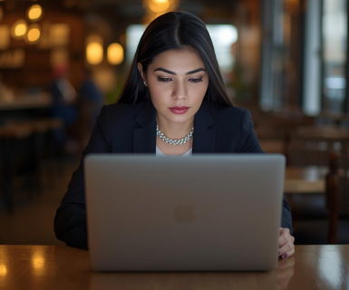 Med spa owner researching the best medical spa software