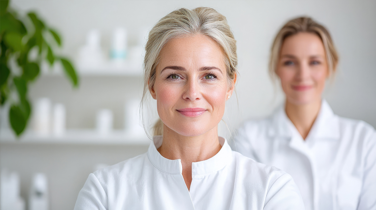 Medical spa team working together to build a successful business.