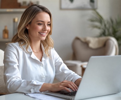 Med spa owner reviewing business license medical spa documents and spa management software before scaling