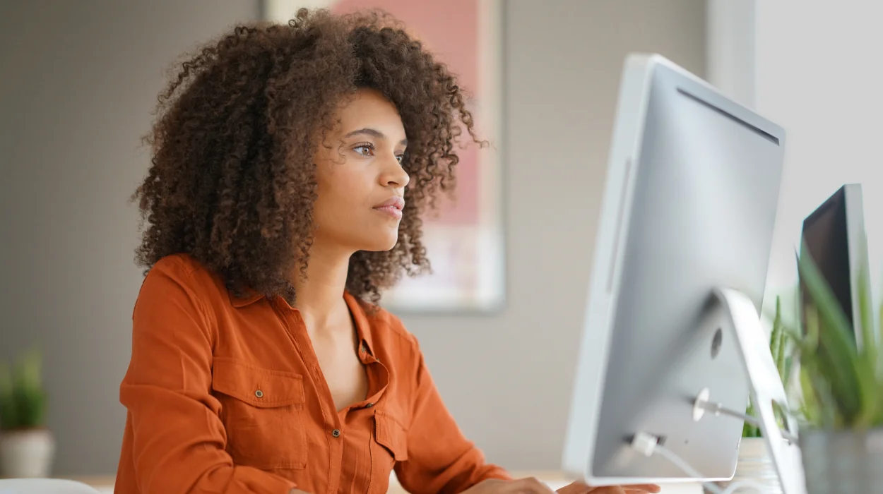 Med spa manager reviewing best medical spa software showing practice growth.
