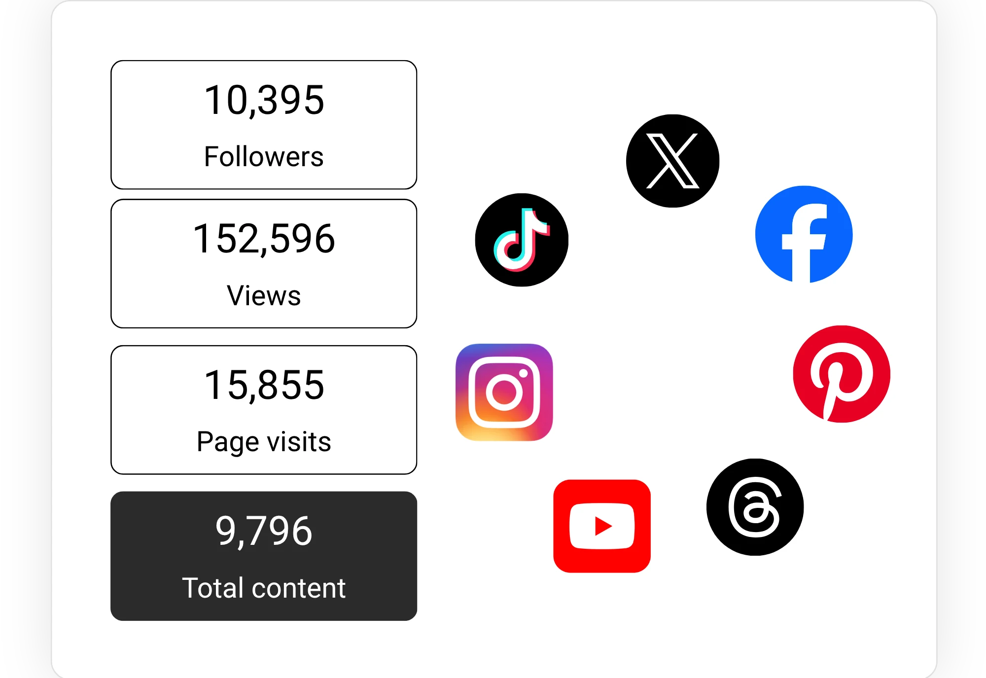 AP Marketing Suite social dashboard preview showing social content and scheduling tools.