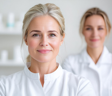Medical spa team working together to build a successful business.