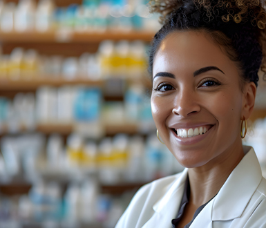Medspa owner with inventory tracked using EMR for medspa