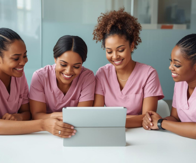 Medspa leadership using spa software for small business to make improvements and boost profits.