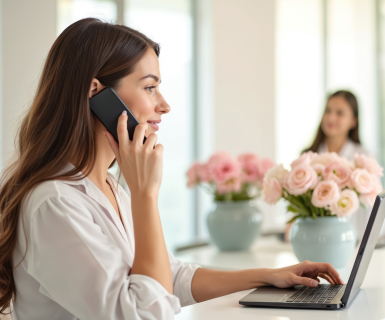 Med spa owner reviewing checklist of questions to ask when evaluating medical spa software options